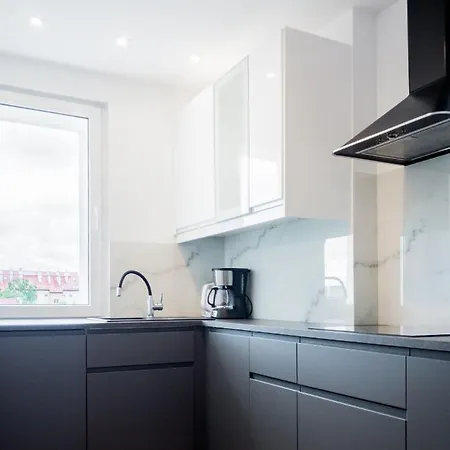 아파트 Apartament Aon Z Widokiem, 10Min Od Morza 그단스크